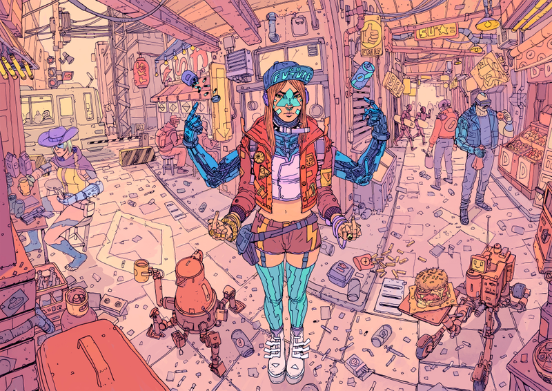 Illustration for article titled Awesome Dystopian Sci-Fi Art? Don't Mind If We Do.